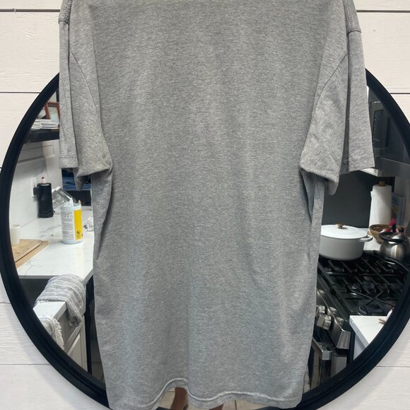 🎈 Banksy “Balloon Girl” Soft Heather Grey T-Shirt – Men's Large - Picture 2 of 3